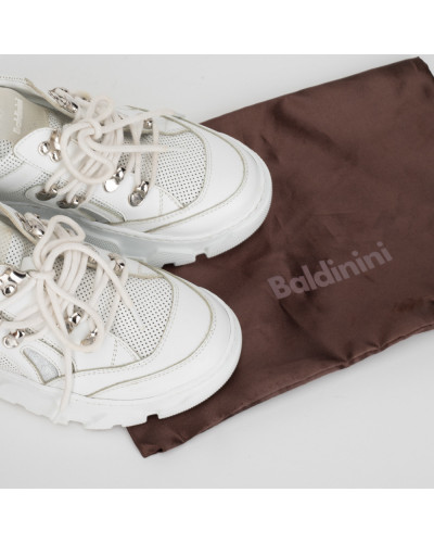 Baldinini Buty białe buty sportowe