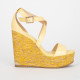Jimmy Choo Sandały zółte
