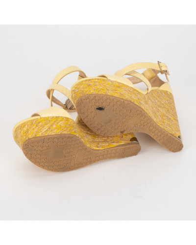 Jimmy Choo Sandały zółte