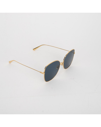 Dior Okulary przeciwsłoneczne złote cienkie oprawki