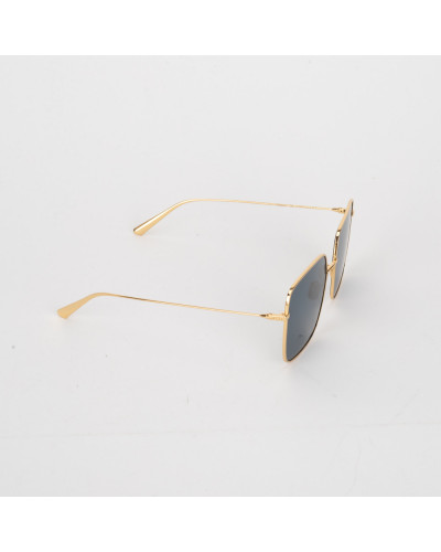 Dior Okulary przeciwsłoneczne złote cienkie oprawki