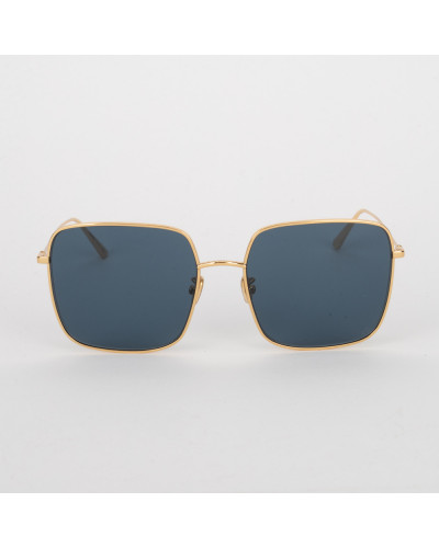 Dior Okulary przeciwsłoneczne złote cienkie oprawki