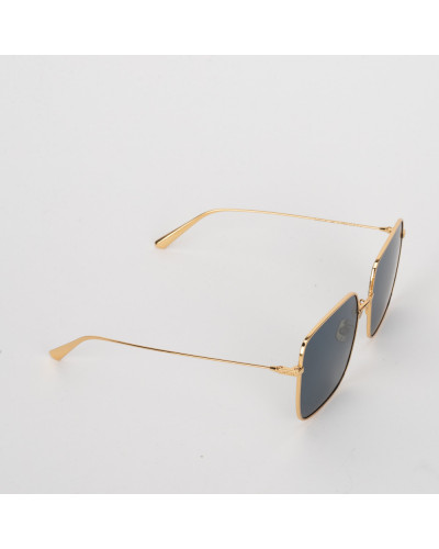 Dior Okulary przeciwsłoneczne złote cienkie oprawki