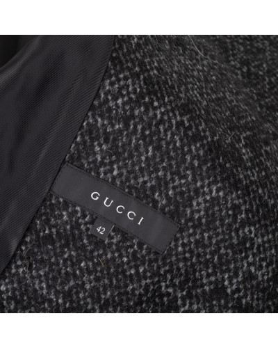 Gucci Płaszcz grafitowy