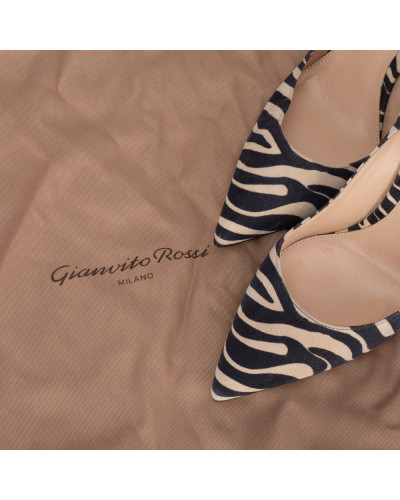 Gianvito Rossi Szpilki zebra