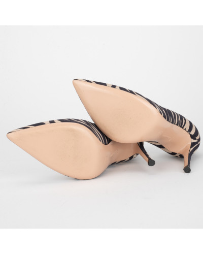 Gianvito Rossi Szpilki zebra