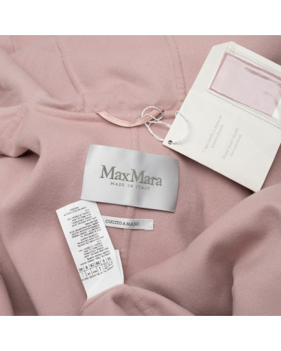 Max Mara Płaszcz róóżwy z kapturem