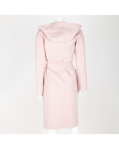 Max Mara Płaszcz róóżwy z kapturem