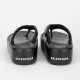 Balenciaga Klapki czarne japonki na platformie