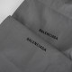Balenciaga Klapki czarne japonki na platformie