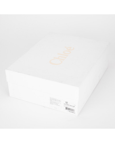 Chloe Buty sportowe różowe sneakersy z klamrami