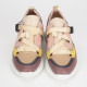 Chloe Buty sportowe różowe sneakersy z klamrami