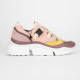 Chloe Buty sportowe różowe sneakersy z klamrami