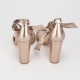 Alexandre Birman Szpilki  sandałki rose gold