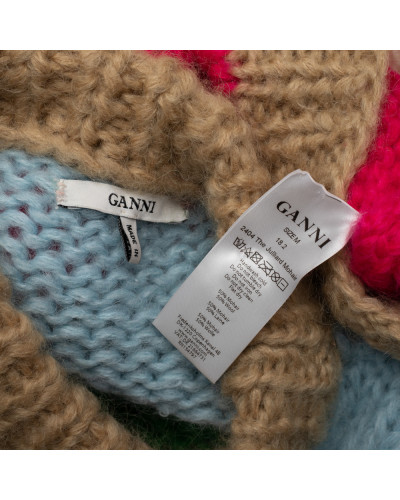 Ganni Sweter w paski