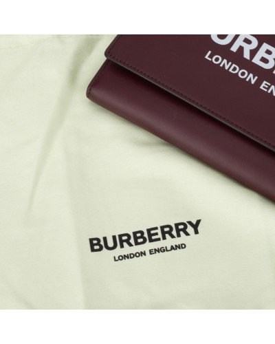 Burberry Kopertówka bordowa