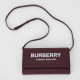 Burberry Kopertówka bordowa