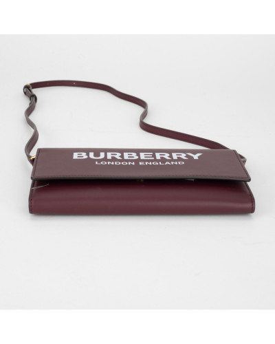 Burberry Kopertówka bordowa