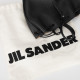 Jil Sander Torebka mały czarny worek