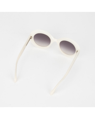 Isabel Marant Okulary białe okrągłe