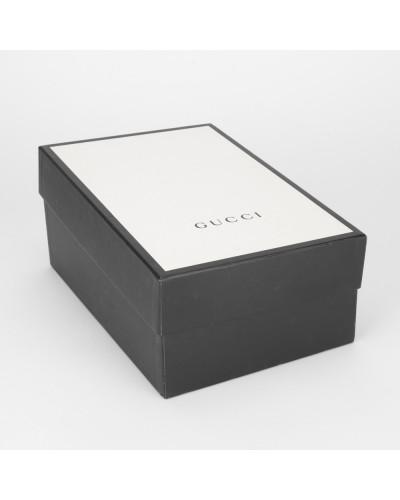 Gucci Buty sportowe białe z kryształkami