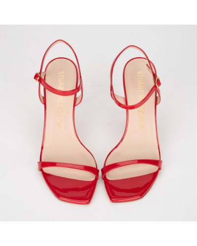 Stuart Weitzman Szpilki czerwone sandałki