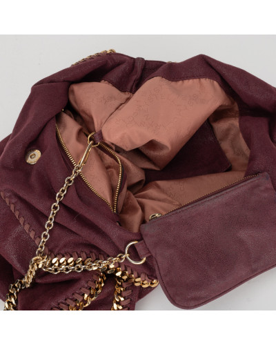 Stella McCartney Torebka bordowa falabela