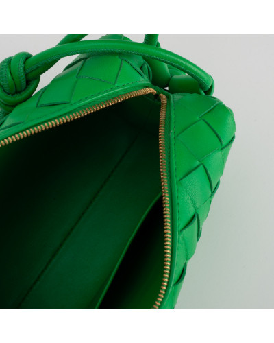 Bottega Veneta Torba zielona Mini Loop Camera Bag