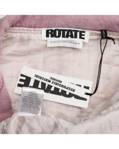 Rotate Kurtka różowa jeansowa