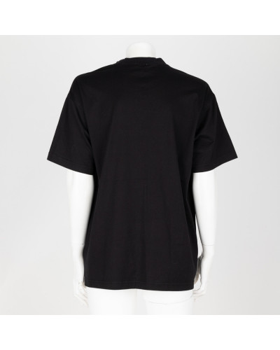 Burberry T-shirt czarny z tęczą