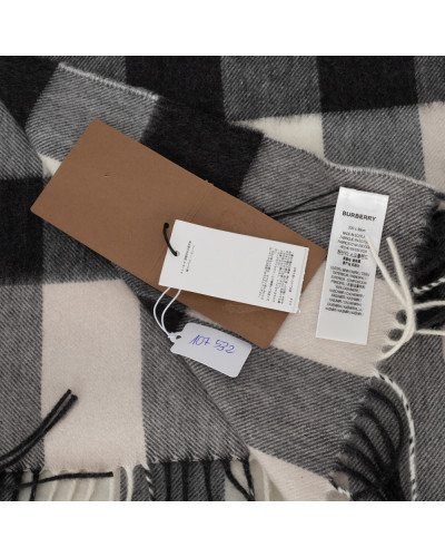 Burberry Szalik bezowy w kratę