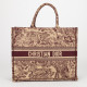 Dior Torebka tote bordowy