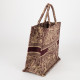 Dior Torebka tote bordowy