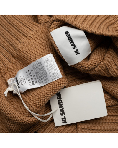 Jil Sander Kamizelka swetrów beżowa