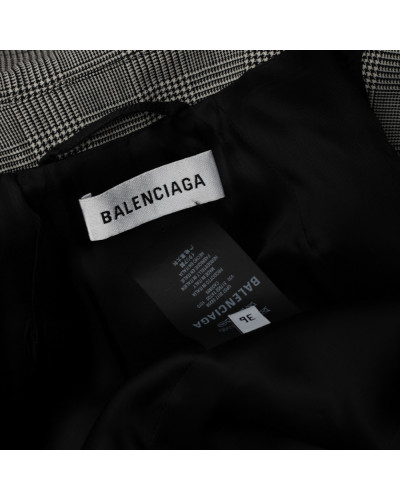 Balenciaga Marynarka w kratę