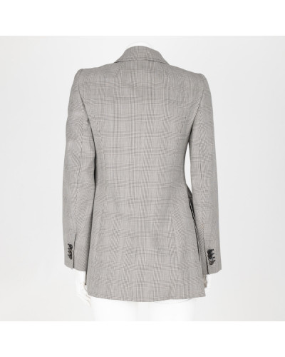Balenciaga Marynarka w kratę