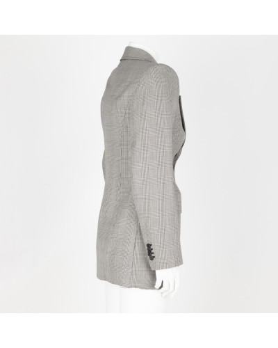 Balenciaga Marynarka w kratę