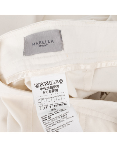 Marella Spodnie biale