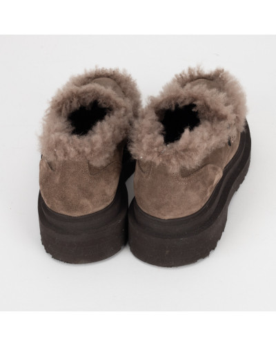 Brunello Cucinelli Loafersy z futrem
