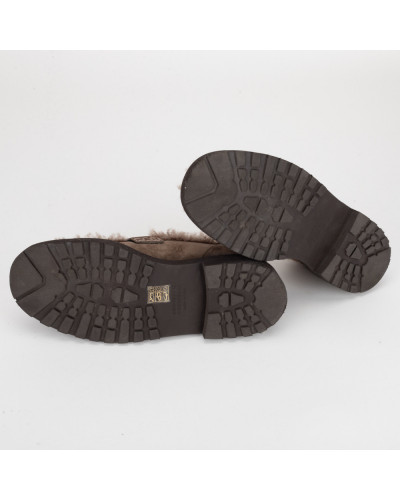 Brunello Cucinelli Loafersy z futrem