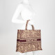 Dior Torebka tote bordowy