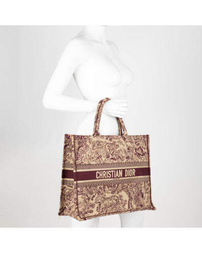 Dior Torebka tote bordowy