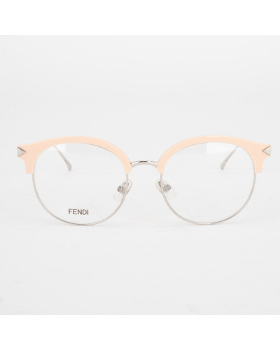 Fendi Okulary korekcyjne roz pudrowy