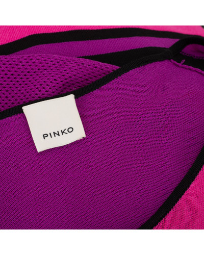 Pinko Sukienka roz fiolet pomarancz