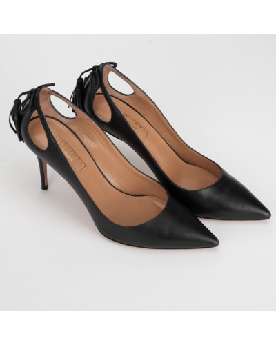 Aquazzura Szpilka czarna Dorever Marlin