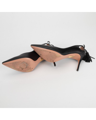 Aquazzura Szpilka czarna Dorever Marlin