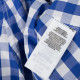 Ralph Lauren Sukienka w krate niebieska