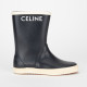 Celine Kalosze z logo czarne