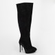 Giuseppe Zanotti  Kozaki czrane zamszowe