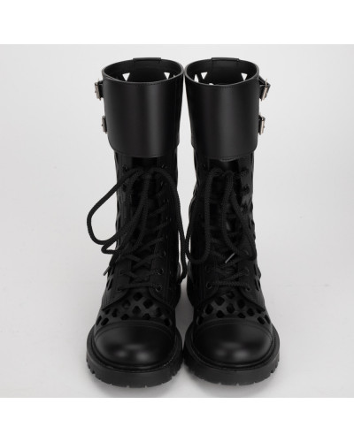 Dior Botki czarne D-TRAP
